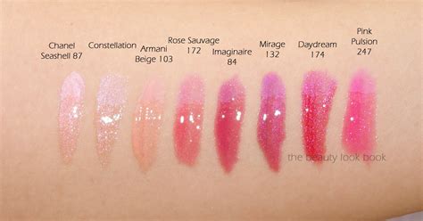 chanel lip gloss swatches|best selling chanel lip gloss.